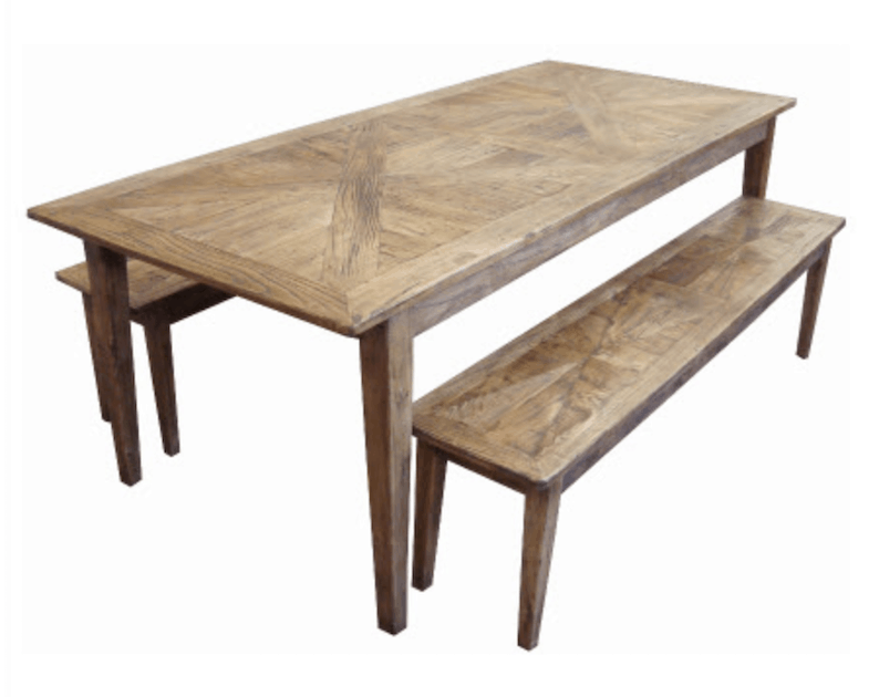 Parquetry Dining Table Halvorsen Interiors