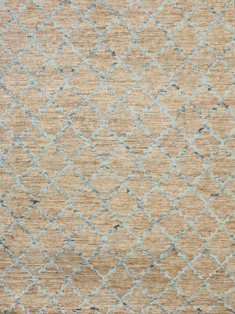 Bengali Natural Aqua Rug